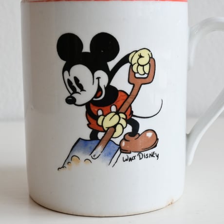 Finland Old Arabia Walt Disney Mickey Mouse Mugcup / フィンランド アラビア ミッキー＆ミニーのマグカップ