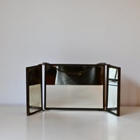 フランス　折り畳み式の三面鏡