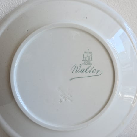 OLD ARABIA WideRim Plain plate / オールドアラビア  ワイドリム プレーンプレート（厚手）  φ:22.4cm B