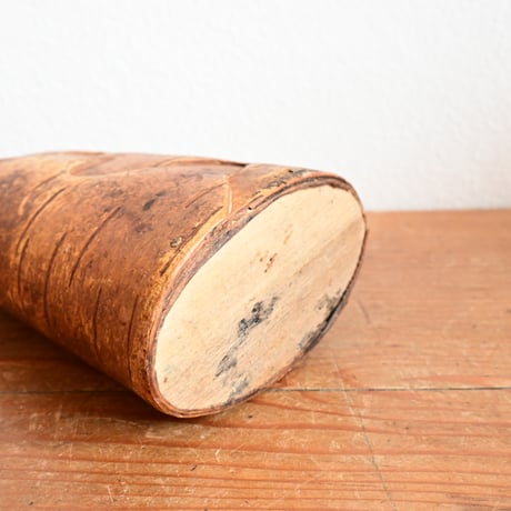 Sweden Birch Canister  / スウェーデン 白樺の筒型の容器