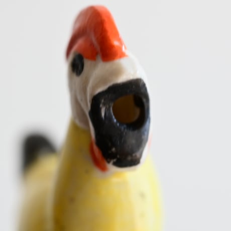 フランス 陶器の鳥型ボトルストッパー A