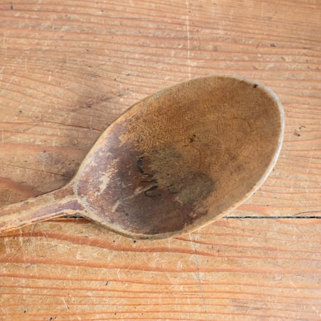 Sweden Wood Spoon / スウェーデンの木製スプーン 木匙 A-4