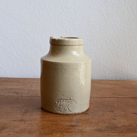 France Antique HV PARIS Mustard pot / フランス マスタードポット