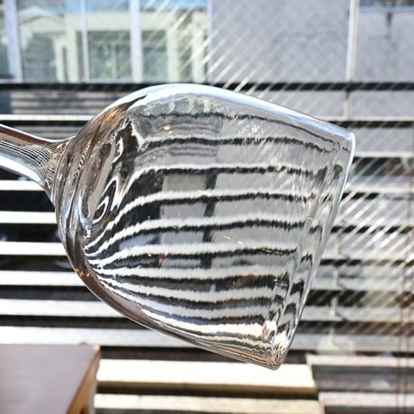 FRANCE Antique Wine Glass  / フランス アンティーク ビストロワイングラス  A