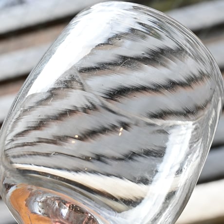 FRANCE Antique Wine Glass  / フランス アンティーク ビストロワイングラス  I