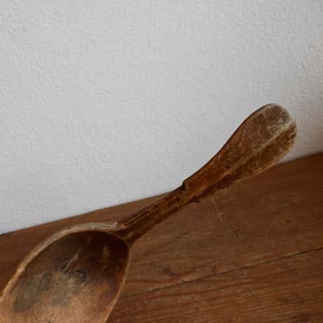 Sweden Wood Spoon / スウェーデンの木製スプーン 木匙 A-4