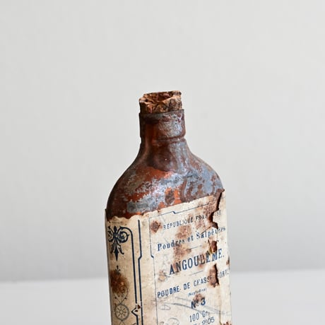 France Antique gunpowder Bottle  / フランス アンティーク 火薬ボトル 小 B-2