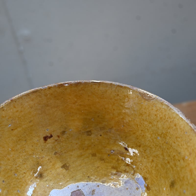 フランスアンティーク｜南仏の注ぎ口付きボウル France Antique Tea Cup / フランス 南仏のティーカップ スープボウル