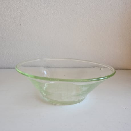 Finland Viili Astia RIIHIMÄKI Glass Bowl / リーヒマキのヨーグルトガラスボウル E