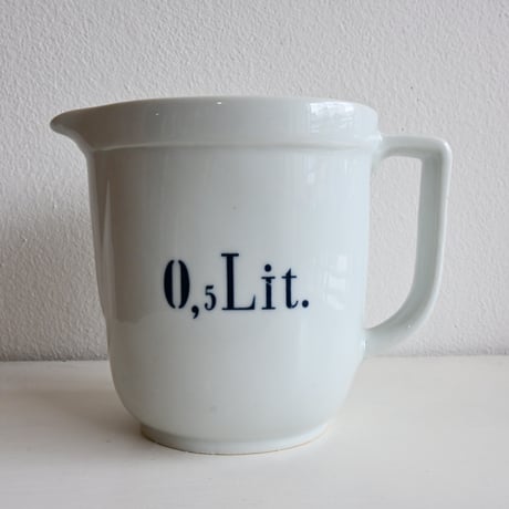 Finland  ARABIA 0.5L Pitcher / アラビア 0.5L  ピッチャー（青文字）A