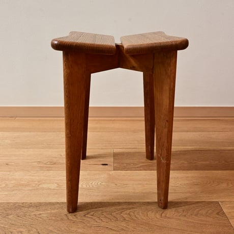 Marcel Gascoin TRÈFLE Stool 1954/ マルセル ガスコアン トレフルスツール 1954年製造（納品書付き） B