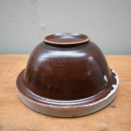 France Antique Cul Noir Bowl / フランス アンティーク キュノワール ボウル