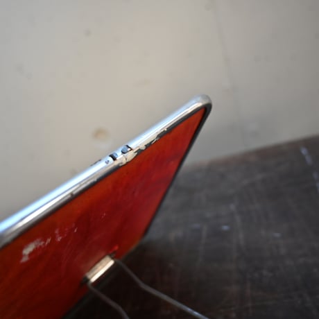France Metal frame Stand＆Wall Mirror / フランス 古いメタルフレームのスタンドミラー＆壁掛けミラー C
