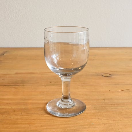 FRANCE Antique Wine Glass  / フランス アンティーク ビストロワイングラス  H
