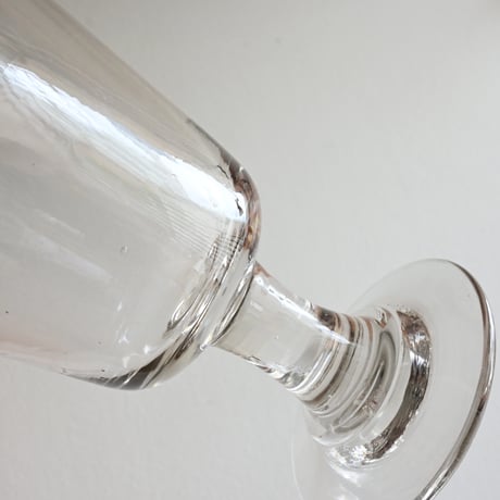 FRANCE Antique Wine Glass  / フランス アンティーク 円錐型ビストロワイングラス B