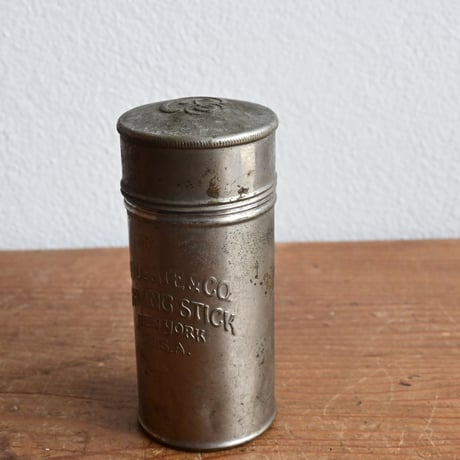 USA Antique ”COLGATE ＆ CO” Tin Case  New York / USA アンティーク シェービングスティックケース