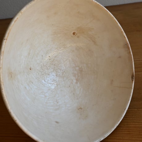 France Antique Cafe Bowl "Creil et Montereau" / フランス  カフェオレボウル ”クレイユモントロー”