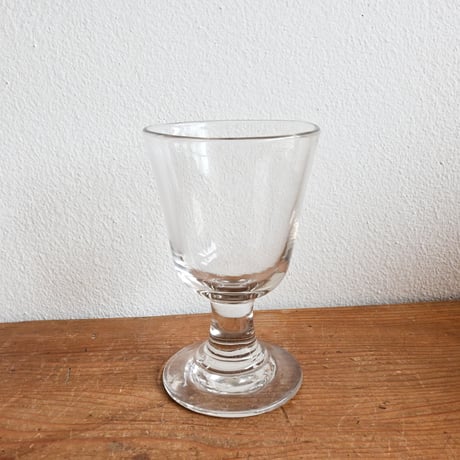 FRANCE Antique Wine Glass  / フランス アンティーク 円錐型ビストロワイングラス A