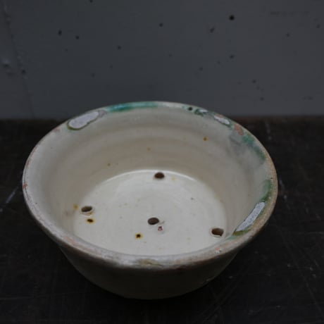 France Old Draining bowl / フランス 古い 水切りボウル