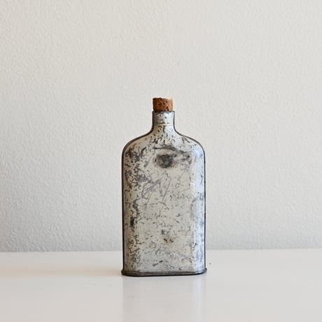 France Antique gunpowder Bottle  / フランス アンティーク 火薬ボトル（ホワイト）B