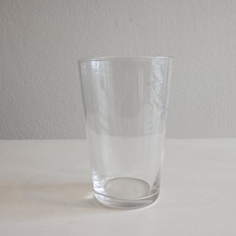 France Antique   Etching Glass / フランス アンティーク エッチングが施されたクリスタルグラス