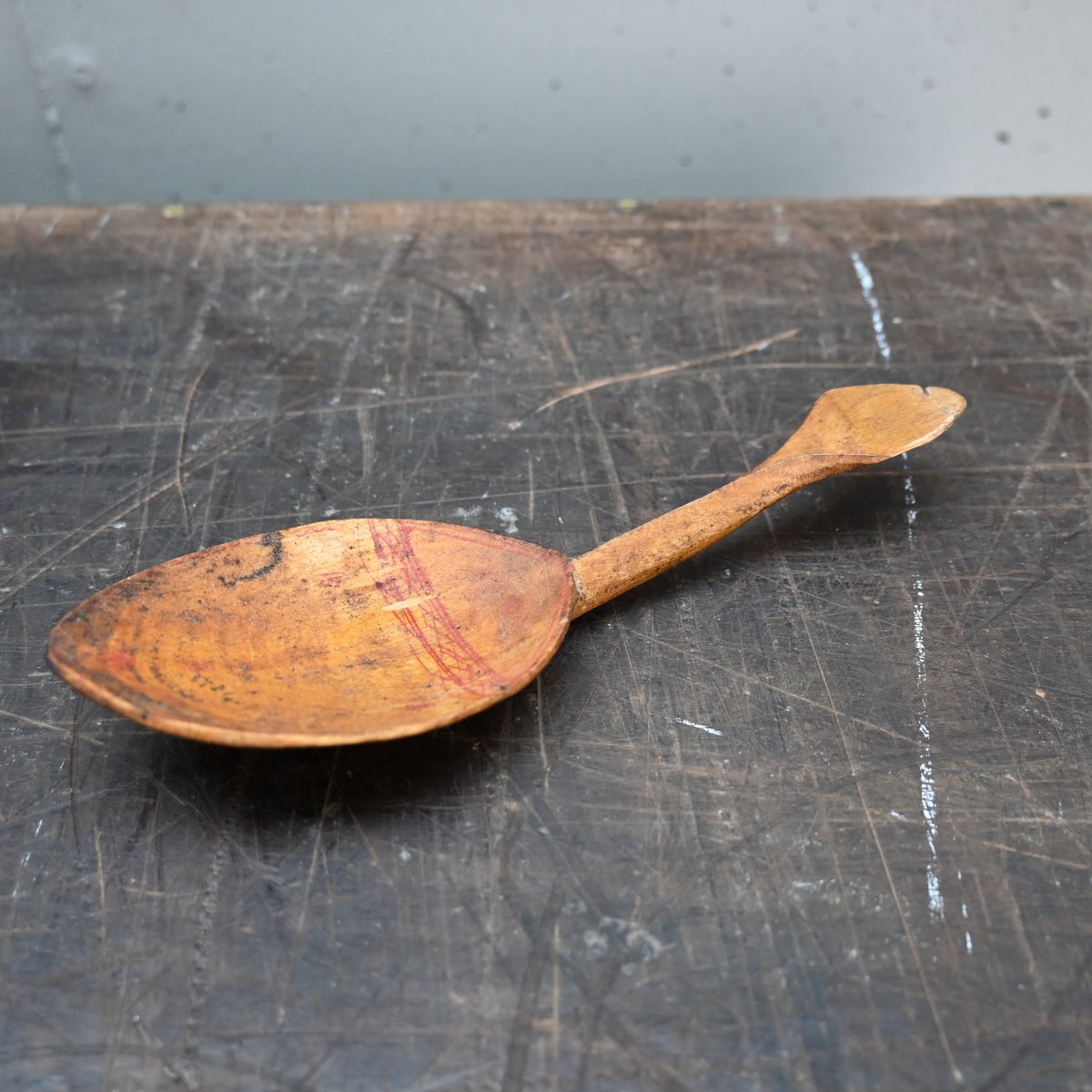 Sweden Wood Spoon / スウェーデンの木製スプーン 木匙 F
