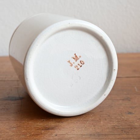 France Antique J.M. Pot / フランス  J.M. コンフィチュールポット