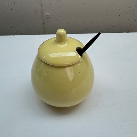 ARABIA KA model mustard pot / アラビア KAモデル マスタードポット イエロー
