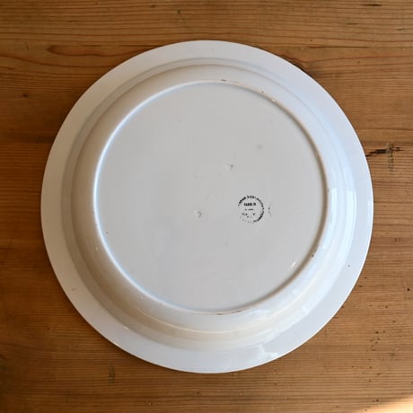 France Antique GIEN / フランス ジアン窯 深皿 φ:28cm