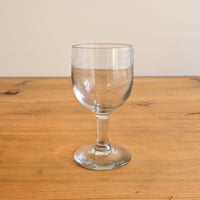 FRANCE Antique Wine Glass  / フランス アンティーク ビストロワイングラス  F