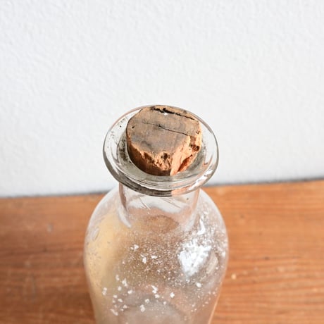 France Antique Pharmacy Glass Bottle  / フランス アンティーク ファーマシーガラスボトル  B