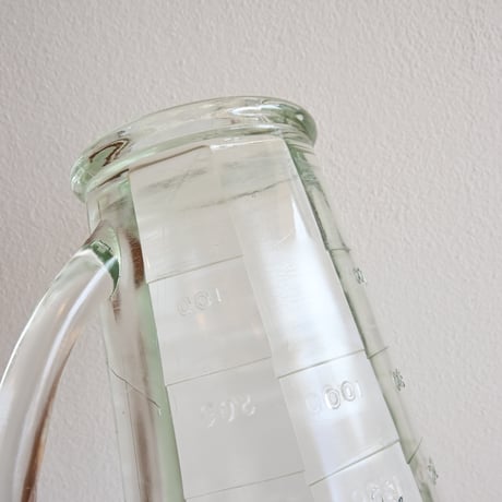 Finland Riihimäen Lasi  Measuring Pitcher / フィンランド リーヒマエンラシ 計量ピッチャー B