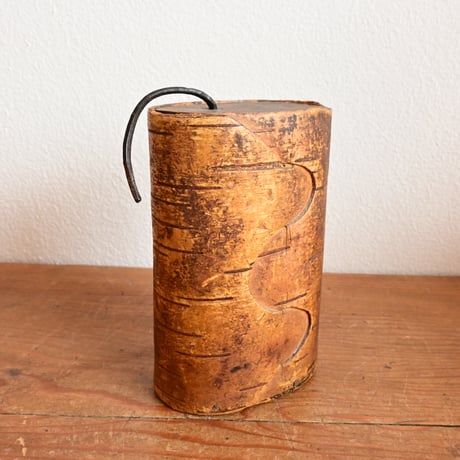 Sweden Birch Canister  / スウェーデン 白樺の筒型の容器