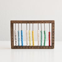 フランス 古い子供のそろばん Le petit boulier numérique