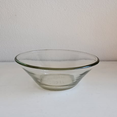 Finland Viili Astia RIIHIMÄKI Glass Bowl / リーヒマキのヨーグルトガラスボウル D