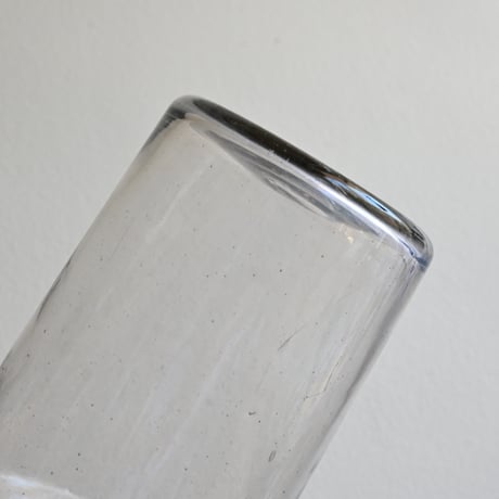 France Antique laboratory Glass bottle / フランス アンティーク 蓋付きラボラトリーボトル