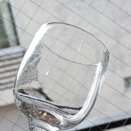 FRANCE Antique Wine Glass  / フランス アンティーク ビストロワイングラス  I