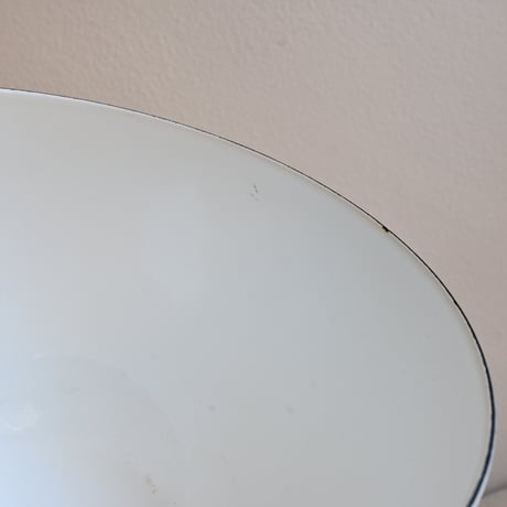 ARABIA FINEL Enamel BOWL by Kaj Franck / フィネル カイフランク  琺瑯ボウル（ホワイト）φ:16.2cm