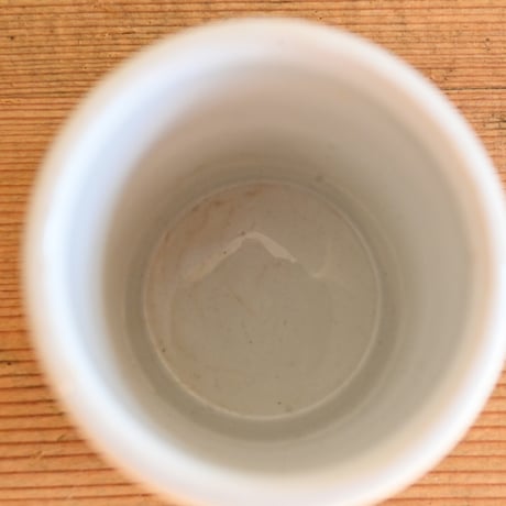 France Antiques white porcelain Pot / フランス アンティーク 白磁ポット A-2