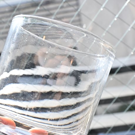 France Antique Old Fashioned Glass / フランス アンティーク ロックグラス B