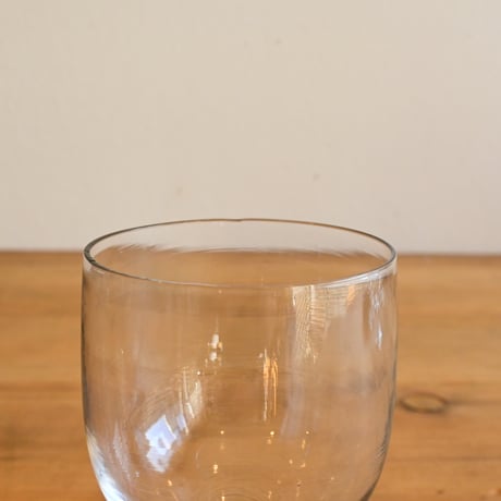 FRANCE Antique Wine Glass  / フランス アンティーク ビストロワイングラス  D
