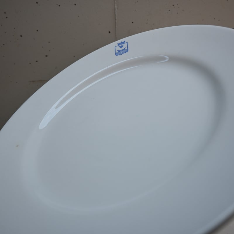 ARABIA Crown Ship STAMP Wide plate / アラビア 王冠