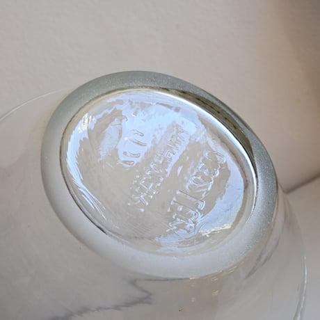 Finland Viili Astia RIIHIMÄKI Glass Bowl / リーヒマキのヨーグルトガラスボウル D