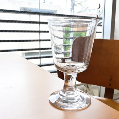 FRANCE Antique Wine Glass  / フランス アンティーク 円錐型ビストロワイングラス B