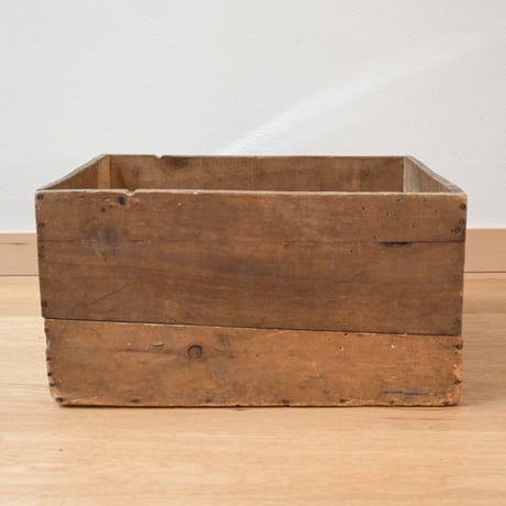 France Antiques Wood Box  /  フランス 古い木の箱 A-1