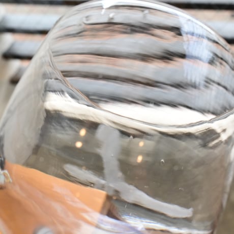 FRANCE Antique Wine Glass  / フランス アンティーク ビストロワイングラス  H