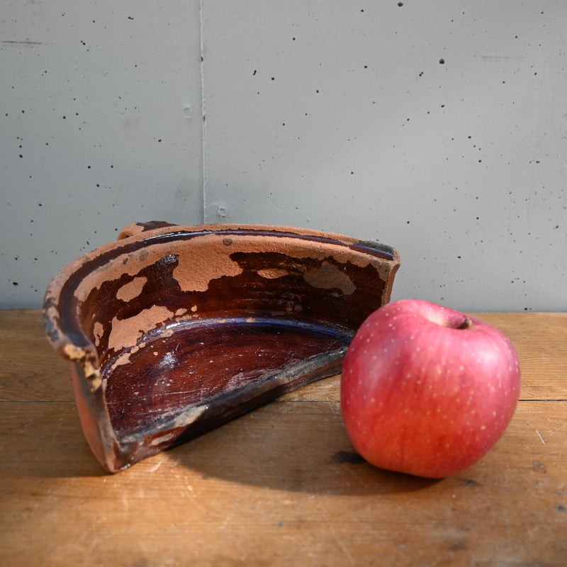 France Antique Cuit Pomme / フランス アンティーク 焼きりんご皿