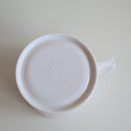 Finland  FISKAMIN  Cup  / フィンランド フィスカミン メラミン製のコップ ホワイト