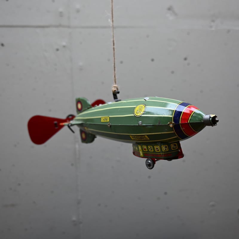 戦後　ブリキ　ビンテージ 動画あり！！PMA社 ビッグサイズ ゼロ戦 ブリキ飛行機（戦闘機）昭和