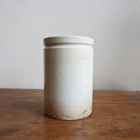 France Antique Lunéville Pot / フランス リュネヴィル窯 コンフィチュールポット
